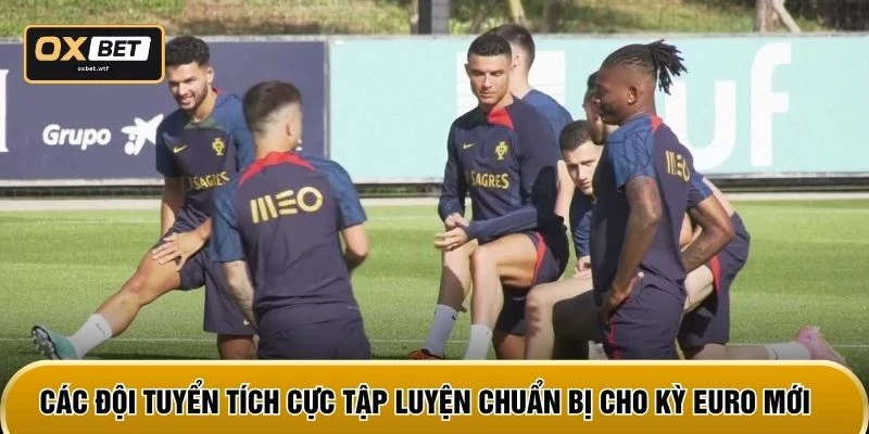 Các đội tuyển tích cực tập luyện chuẩn bị cho kỳ Euro mới