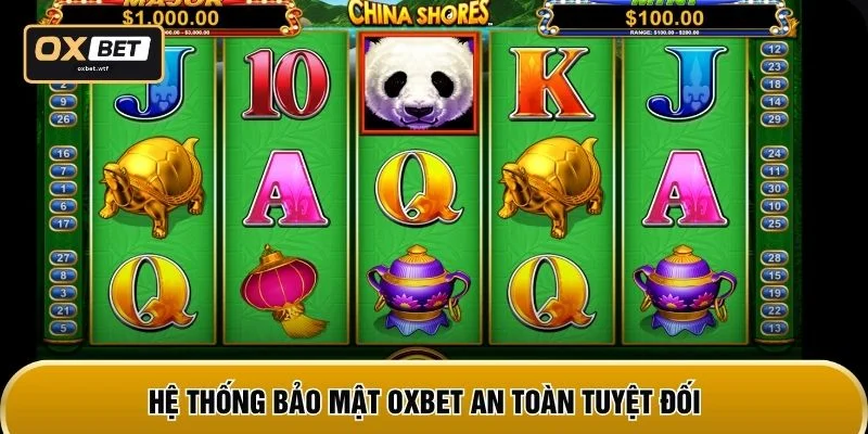 Hệ thống bảo mật OXBET an toàn tuyệt đối