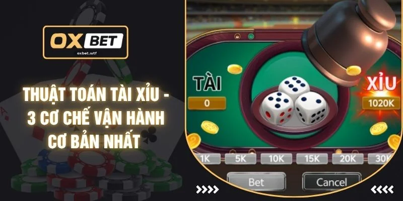 Thuật Toán Tài Xỉu - 3 Cơ Chế Vận Hành Cơ Bản Nhất
